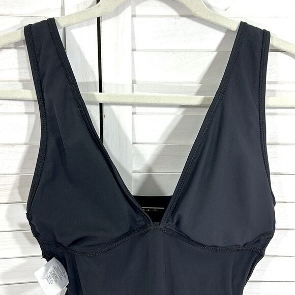 Jones NY Swimsuit One Piece Size Medium Black - Picture 10 of 14